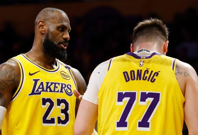 开云娱乐-只有五成功力？东契奇假期减重，湖人冲冠先过此关